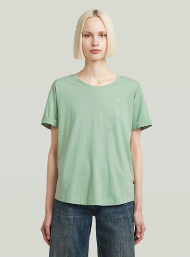 Camiseta Rolled Up Boyfriend